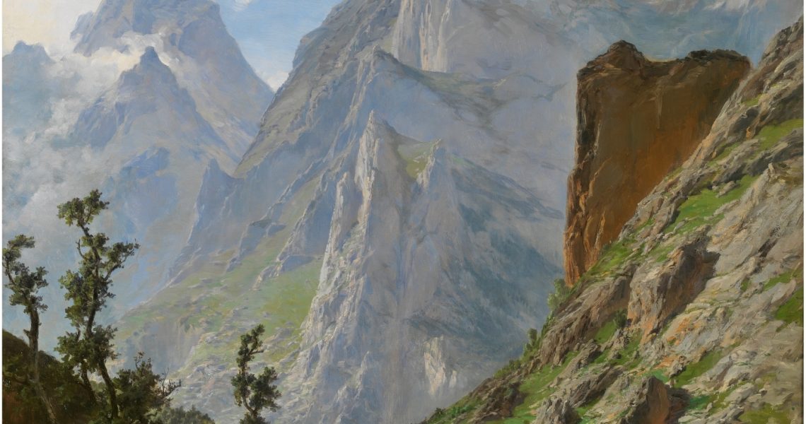 Universalmente considerato il dipinto più emblematico del paesaggismo realista spagnolo del XIX secolo, questo spettacolare panorama dei Picos de Europa rappresenta anche il capolavoro assoluto di Carlos de Haes.